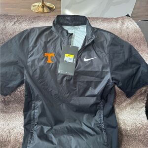 Nike Black and Gray Jacket with Orange Accent TENNESSEE VOLS